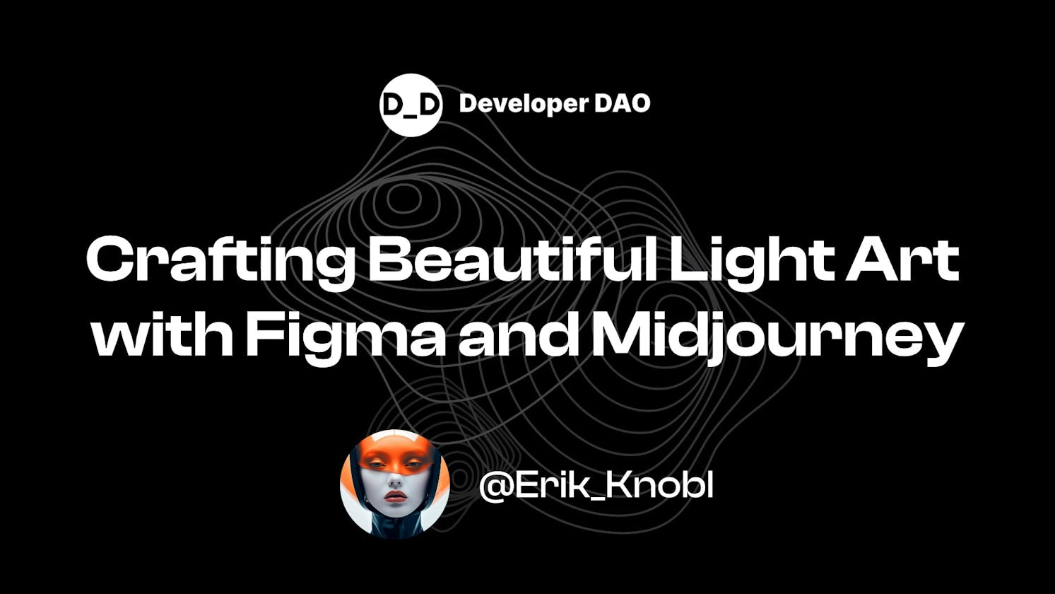 Crafting Beautiful Light Art with Figma and Midjourney