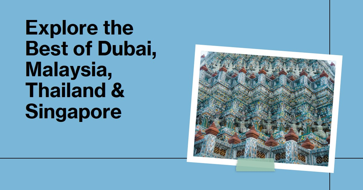 Visas Made Easy: Your Gateway to Dubai, Malaysia, Thailand & Singapore! ✈️