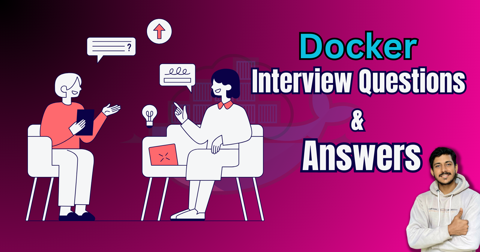 DAY-21_Mastering Docker: Common Interview Questions and Commands