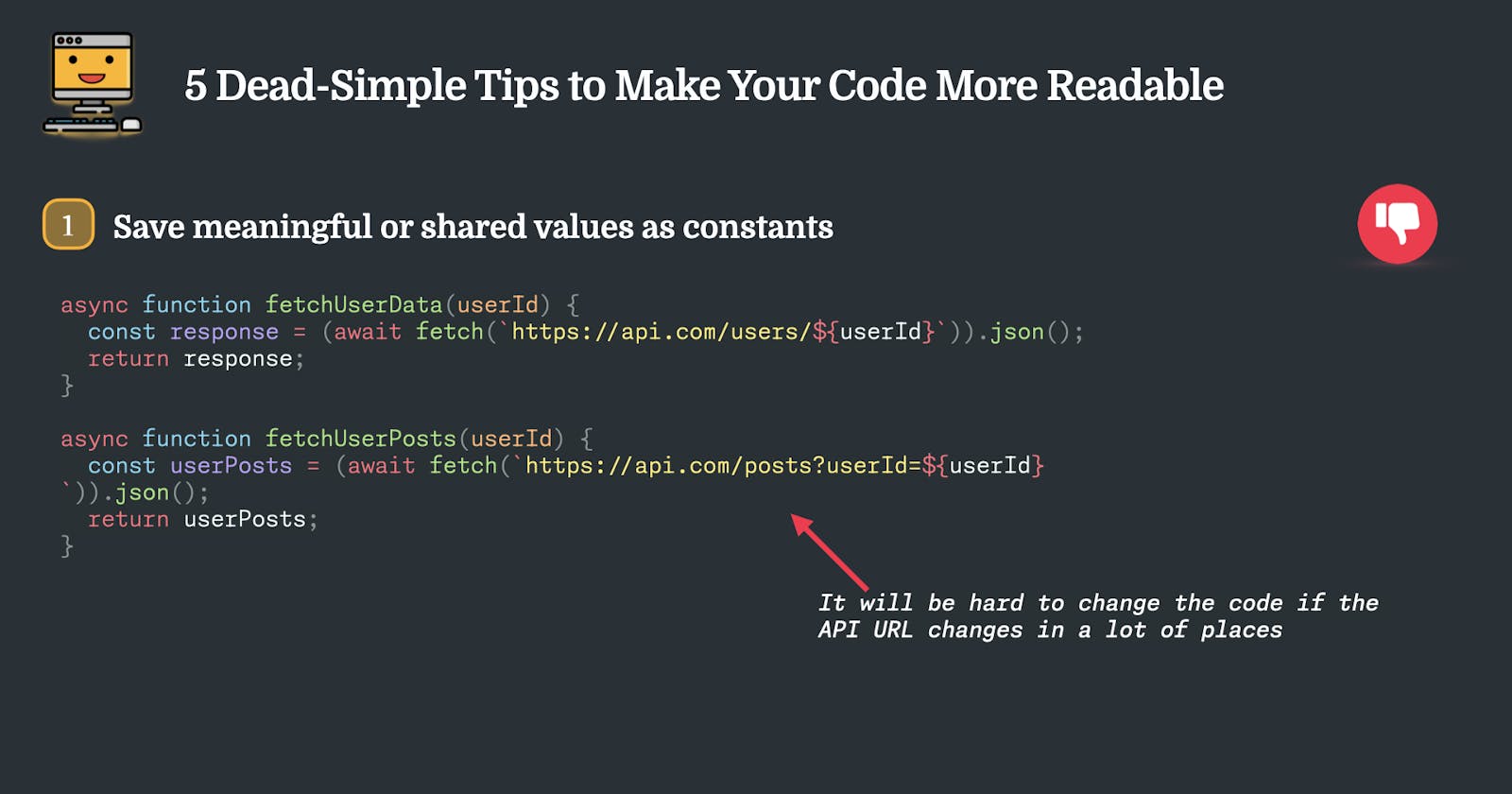 5 Dead-Simple Tips to Make Your Code More Readable as a Junior Frontend Developer (And Get Your Pull Requests Approved Faster) 🎉