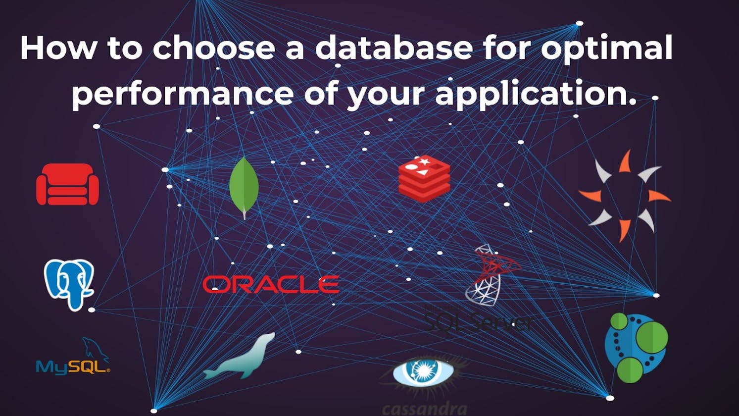 How to choose a database for optimal performance of your application.