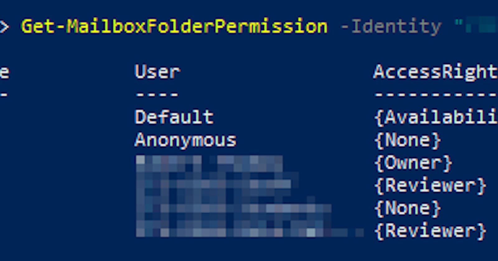 Exchange PowerShell - Get calendar folder permissions in any language