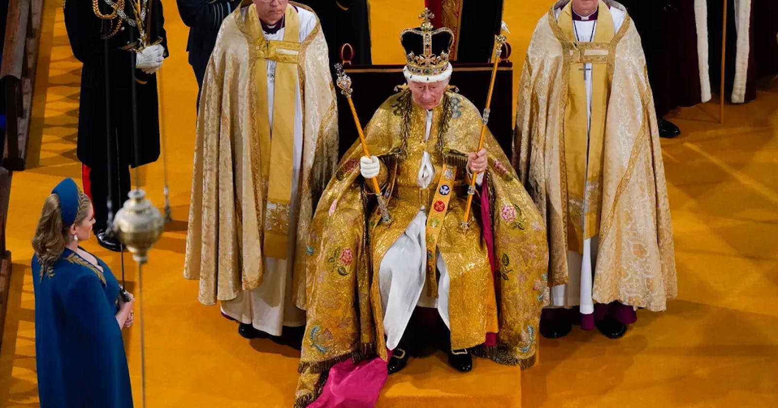 🏰 Englands King Charles III & Queen Camilla, Historic Coronation  👑