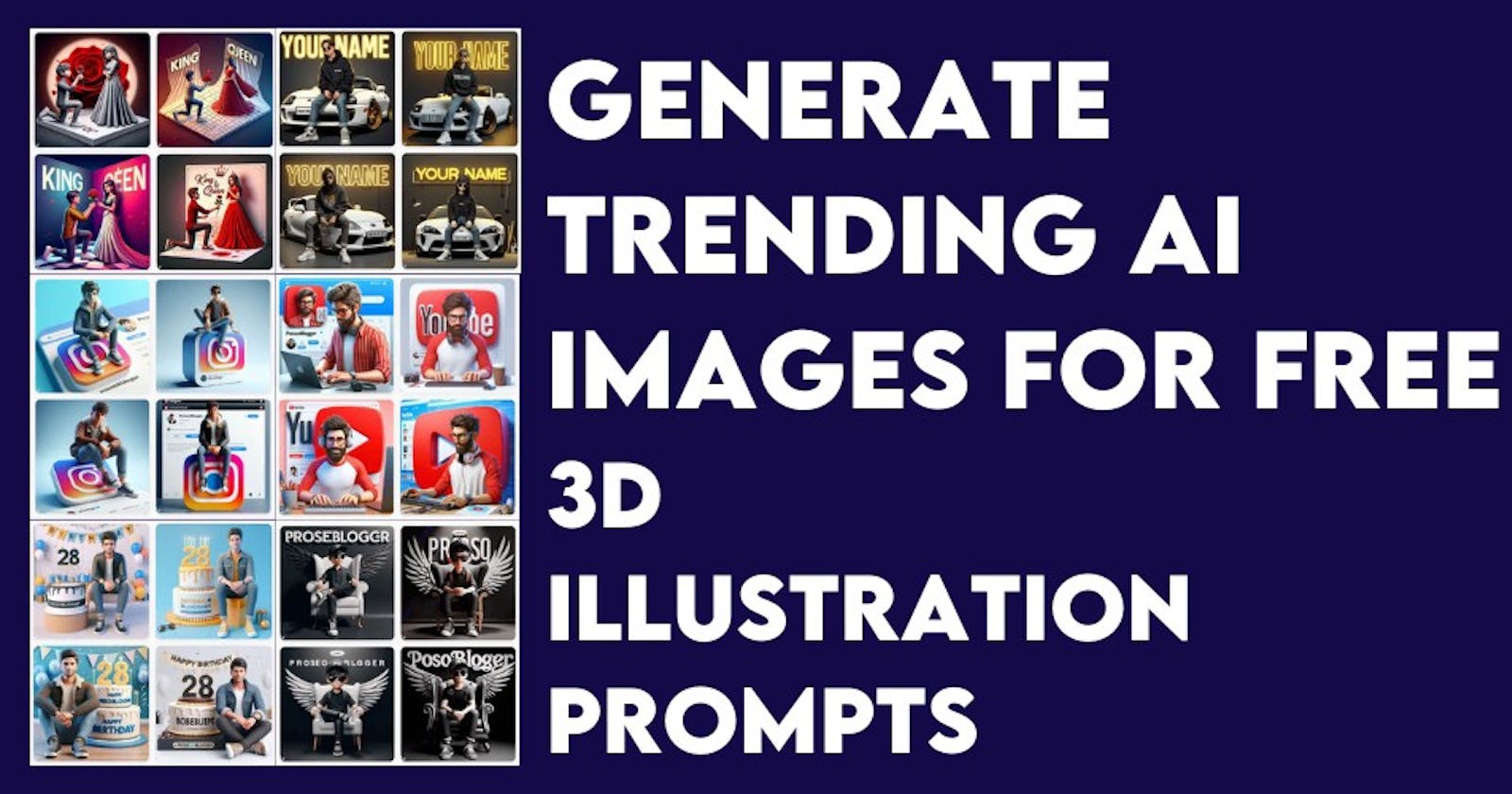 How To Generate Trending AI Images For Free