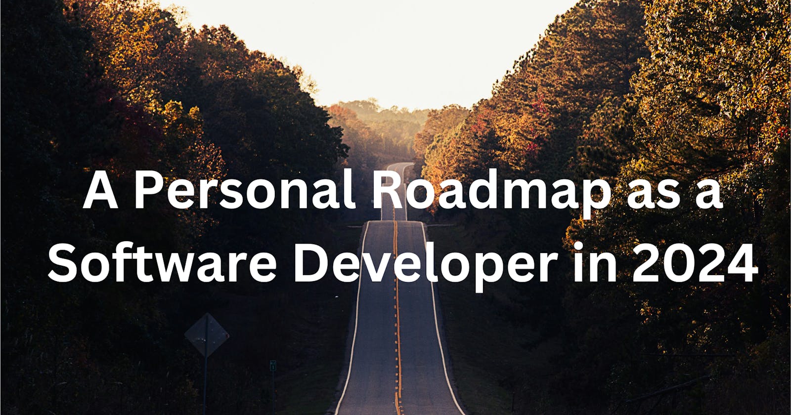 A Personal Roadmap as a Software Developer in 2024