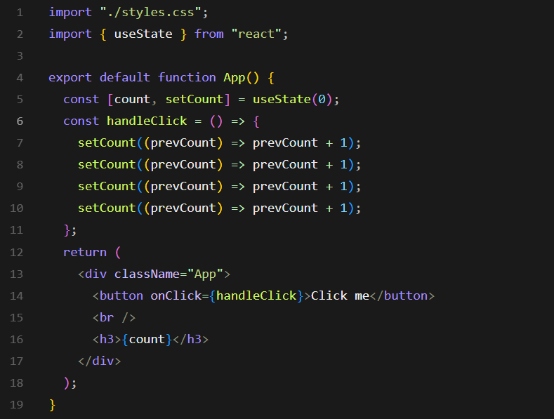 Asynchronous behavior of useState Hook