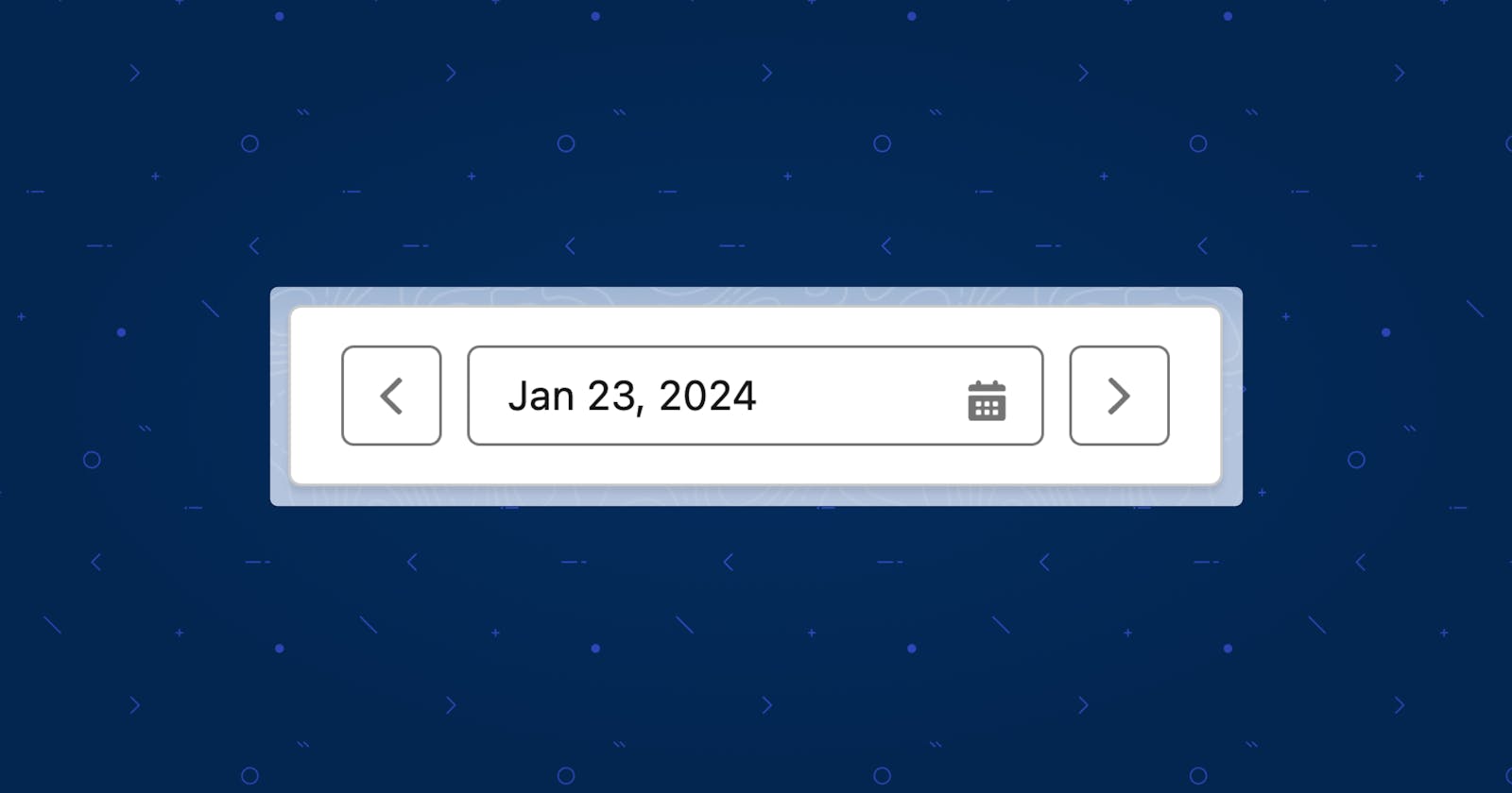 Date Picker With Navigation Arrows on Left & Right in Lightning Web Components (LWC)