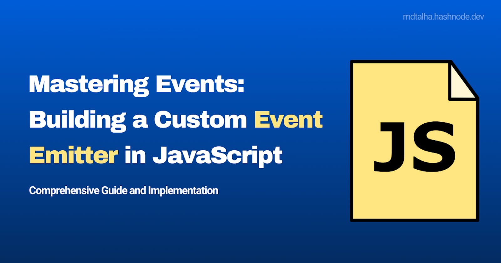 Creating an Event Emitter in JavaScript with Pub/Sub: A Comprehensive Guide