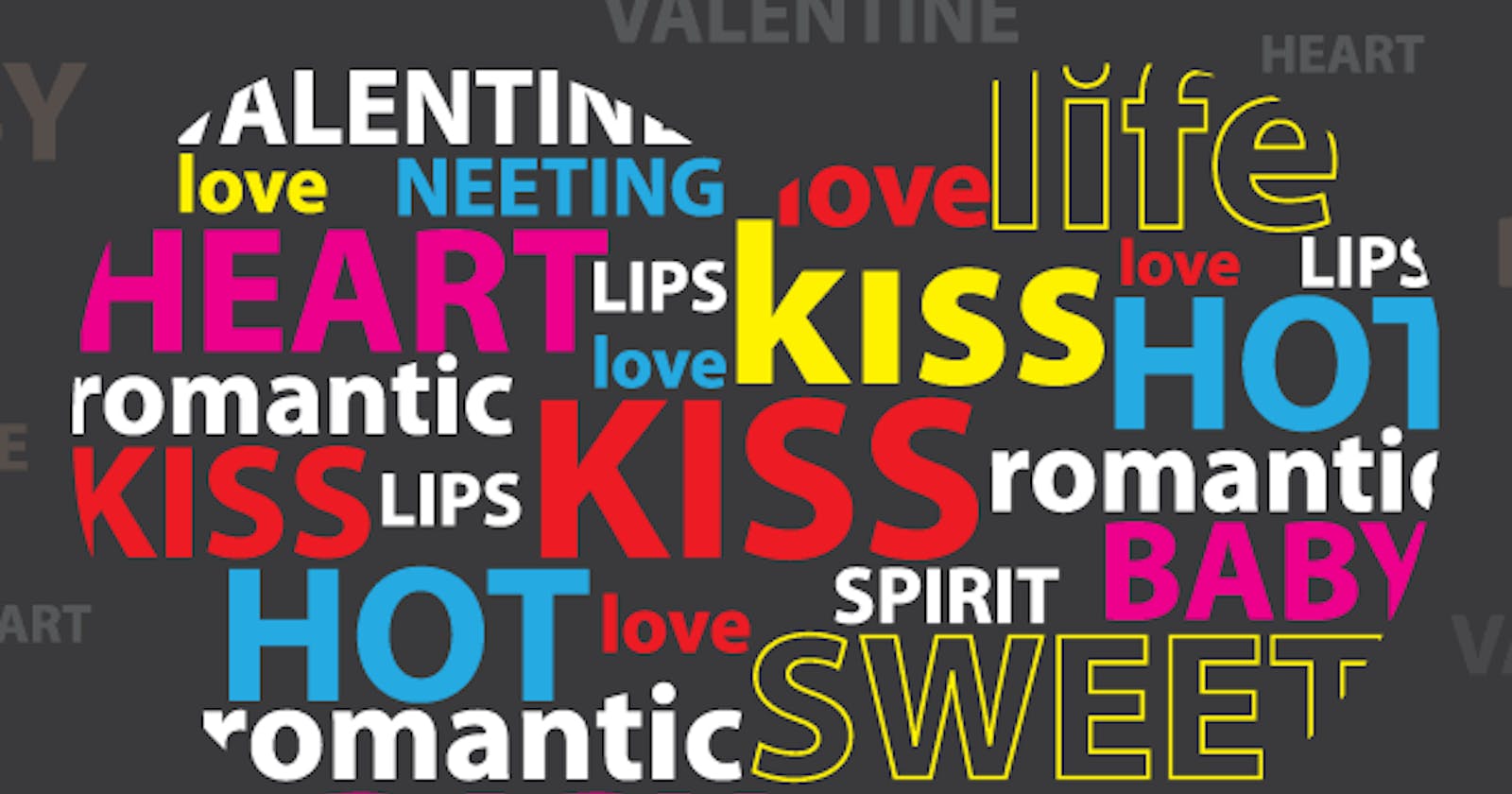 Innovative Uses of Heart-Shaped Word Clouds
