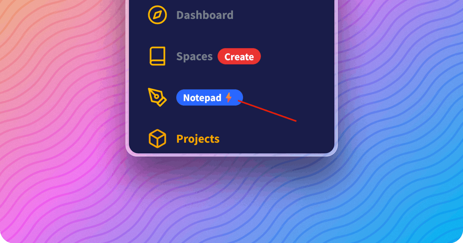 How to access Learnitive Notepad?