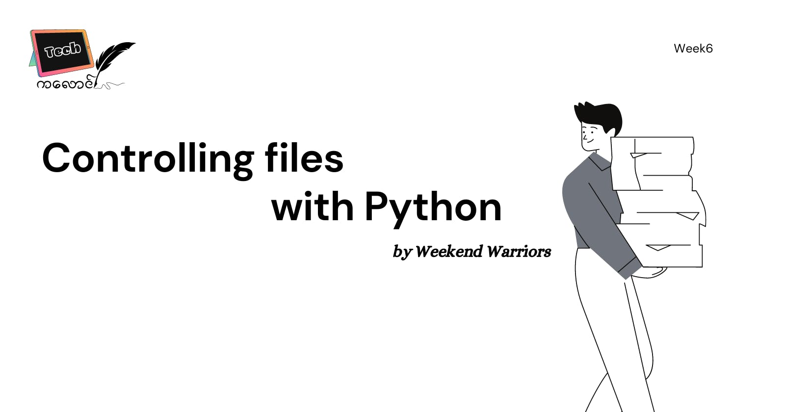 Controlling files with Python