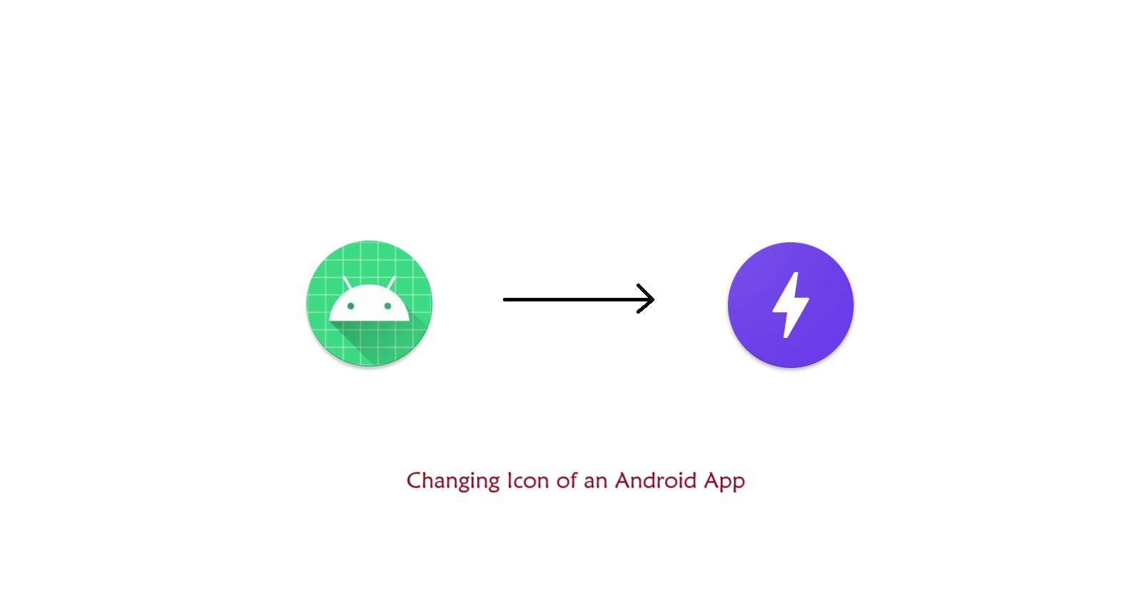 Changing Icon of an Android app
