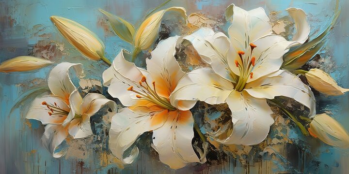 The Artistic Revolution of Modern Flower Oil Paintings