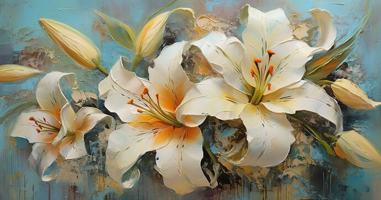 The Artistic Revolution of Modern Flower Oil Paintings