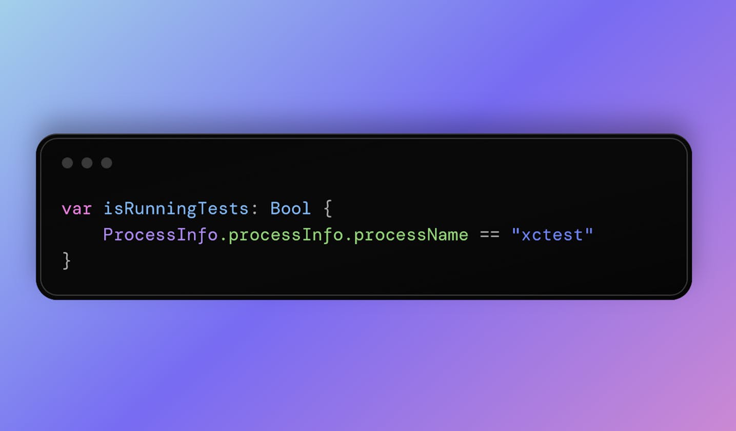Preventing Code Execution While Running Tests from CLI for Swift Package