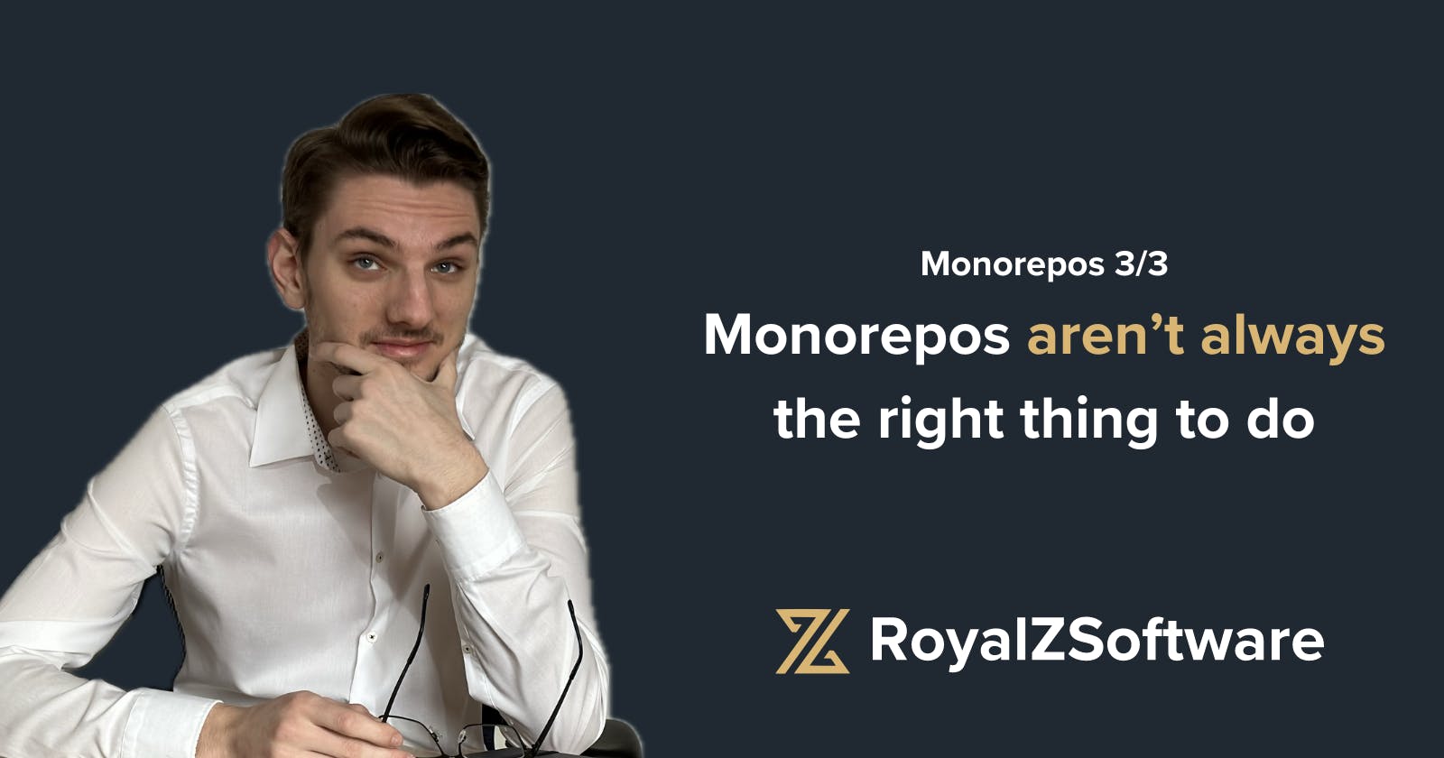Monorepos aren't always the best solution