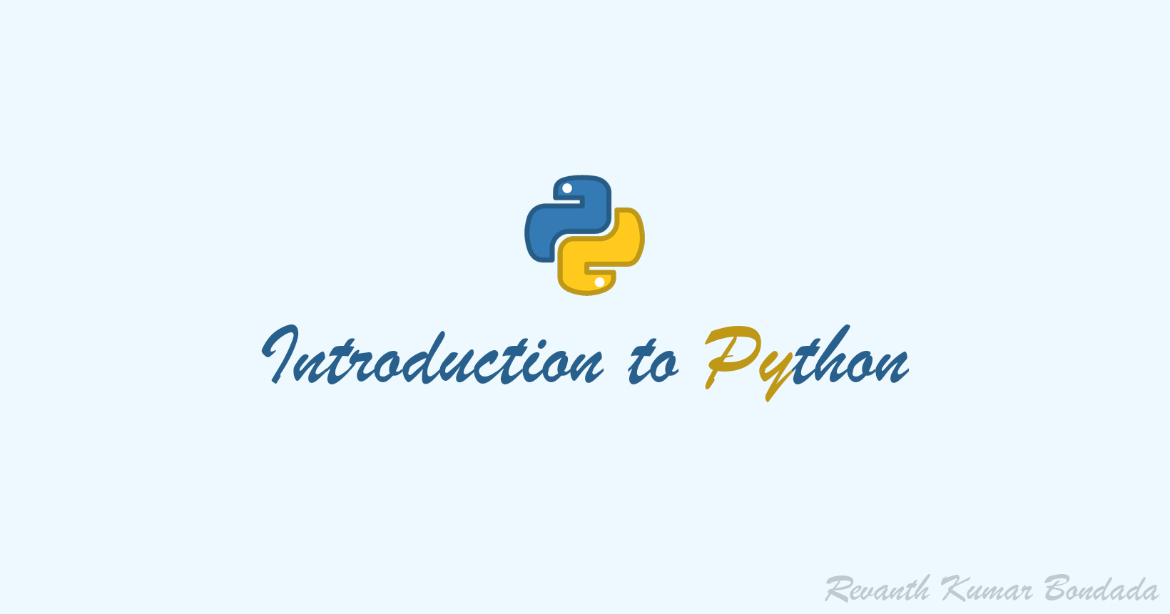 Introduction to Python