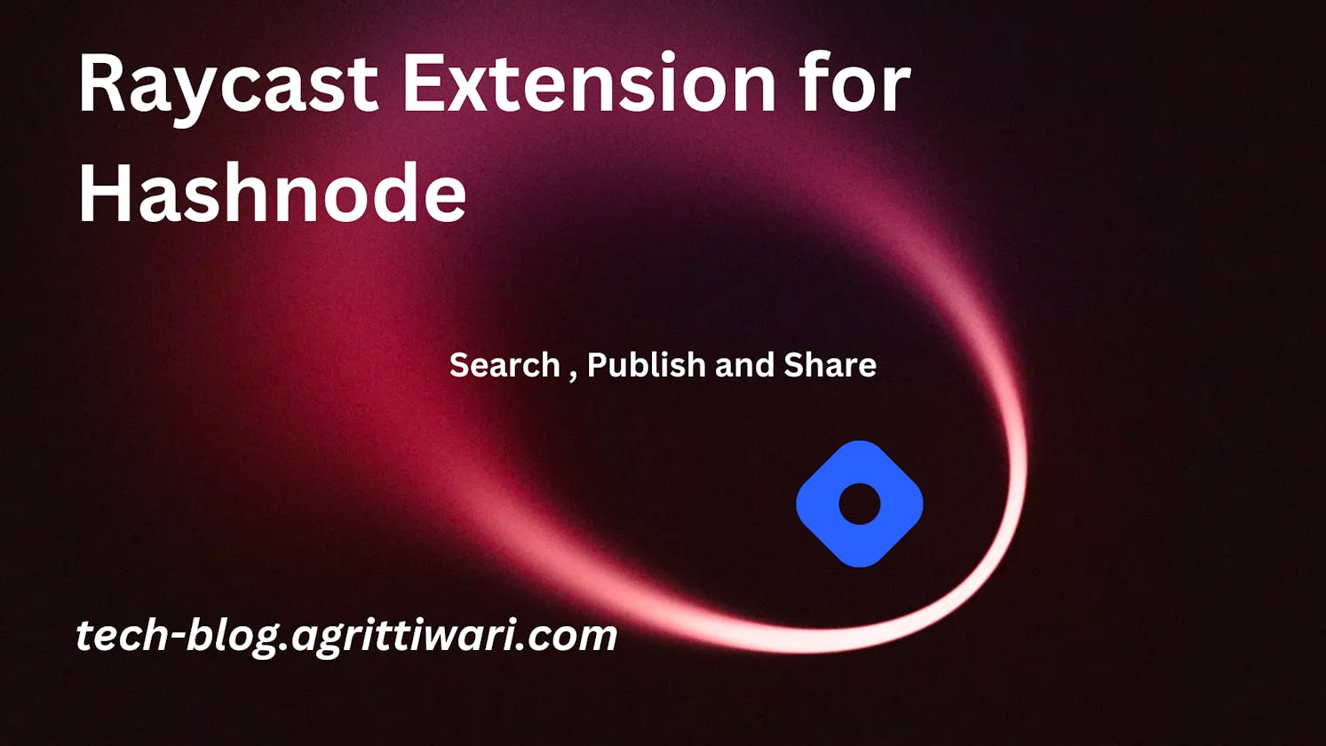 Raycast extension for Hashnode