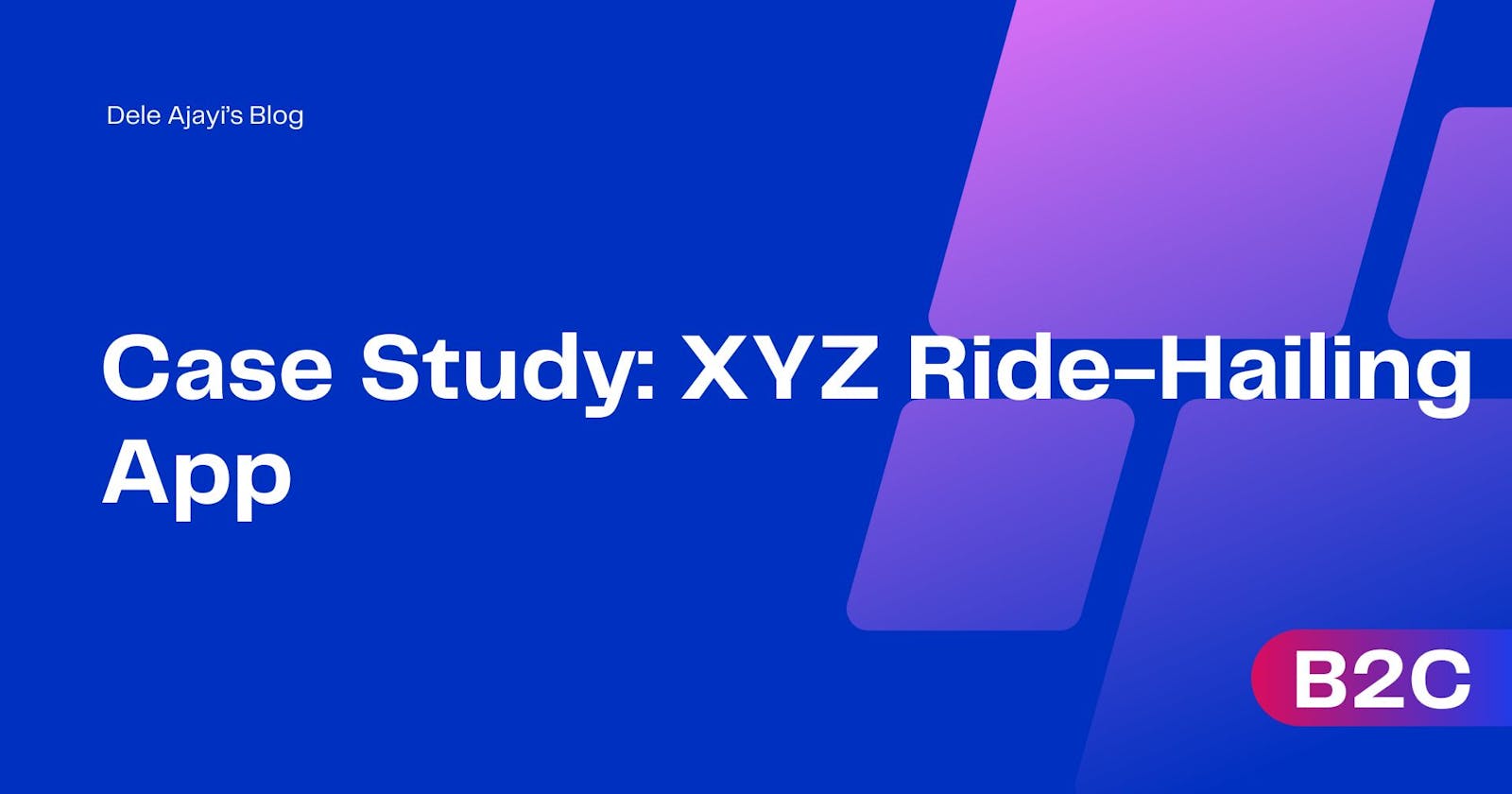 Case Study: XYZ Ride sharing App