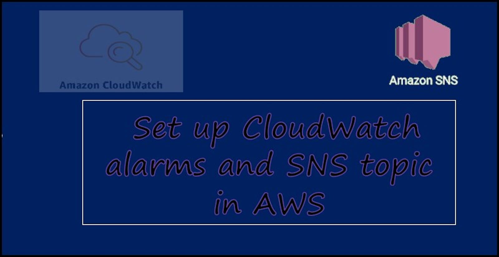 Day46 - Set up CloudWatch alarms and SNS  in AWS