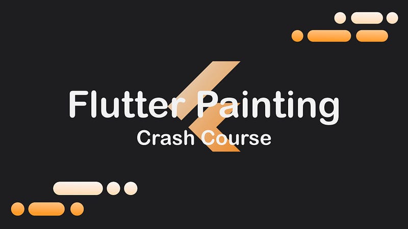 How to draw in Flutter — The Complete Crash Course