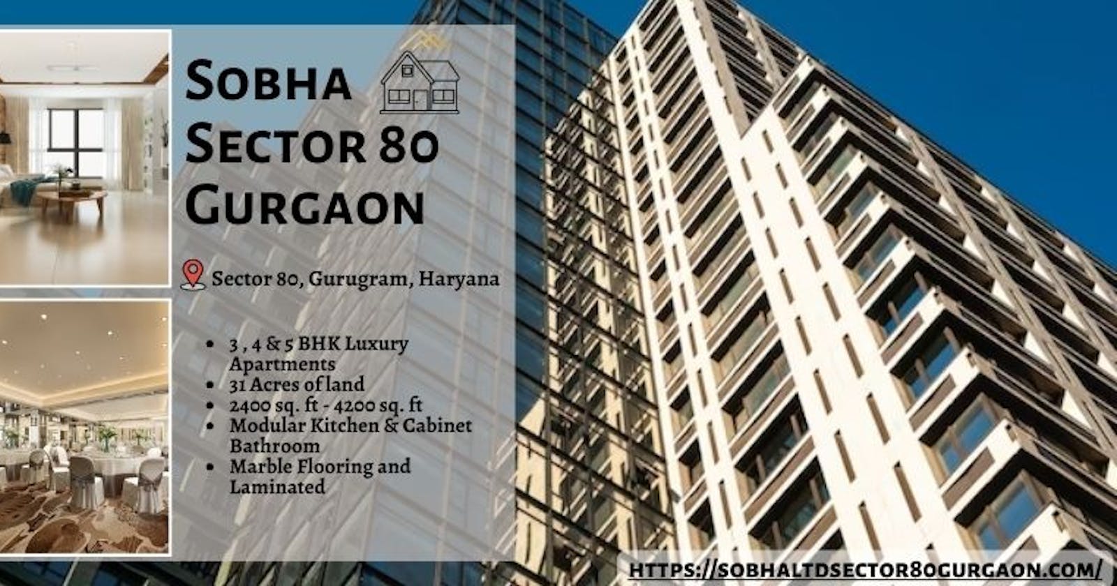 Sobha Sector 80 Gurgaon: Where Luxury Meets Convenience