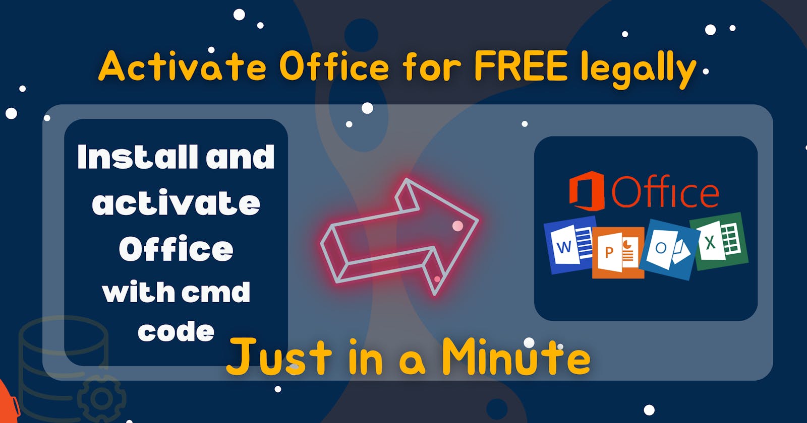 Install and activate Office for FREE legally