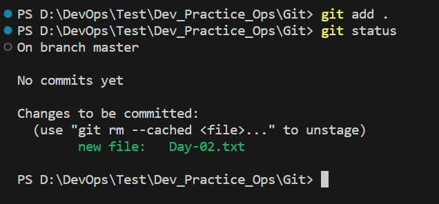 Hands On Practice on Git & GitHub
