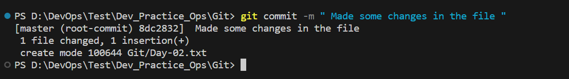 Hands On Practice on Git & GitHub