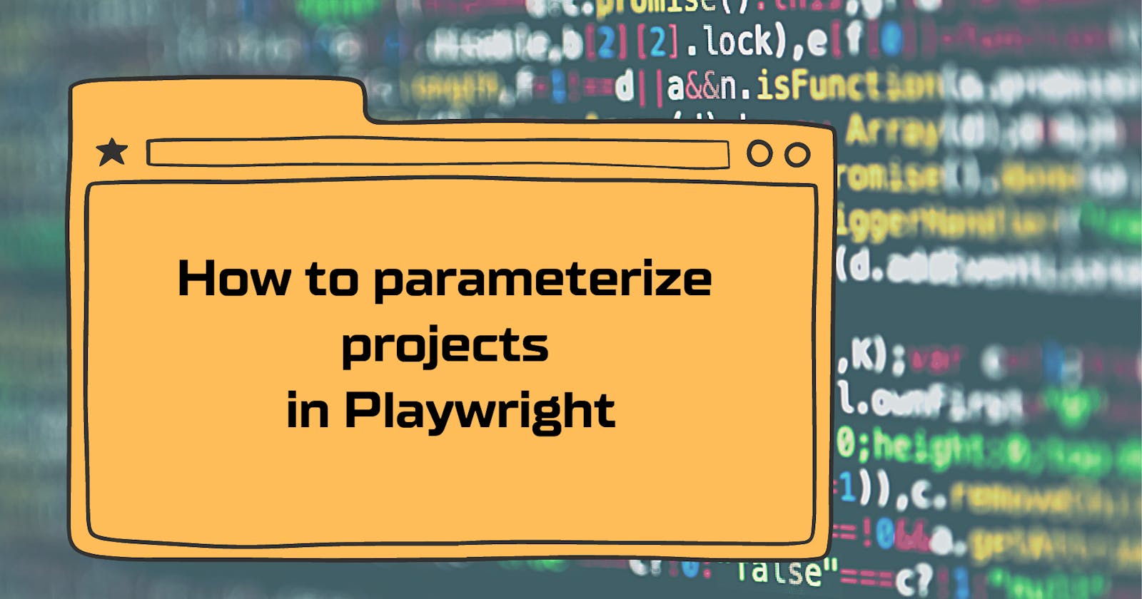 How to parameterize projects in Playwright