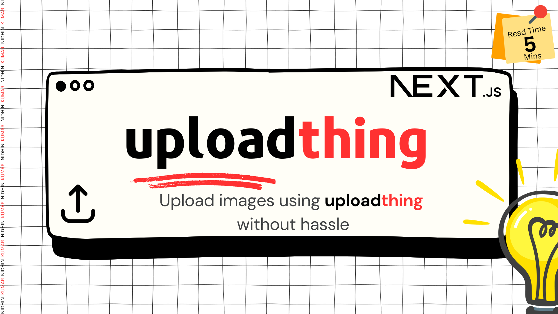 Upload images using uploadthing