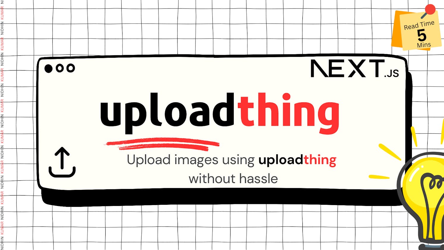 Upload images using uploadthing