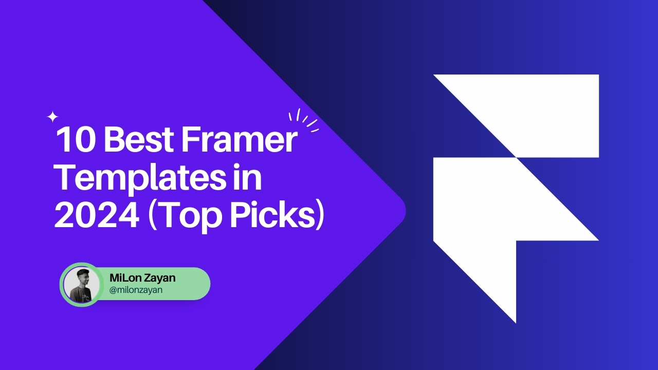 10 Best Framer Templates in 2024 (Top Picks)