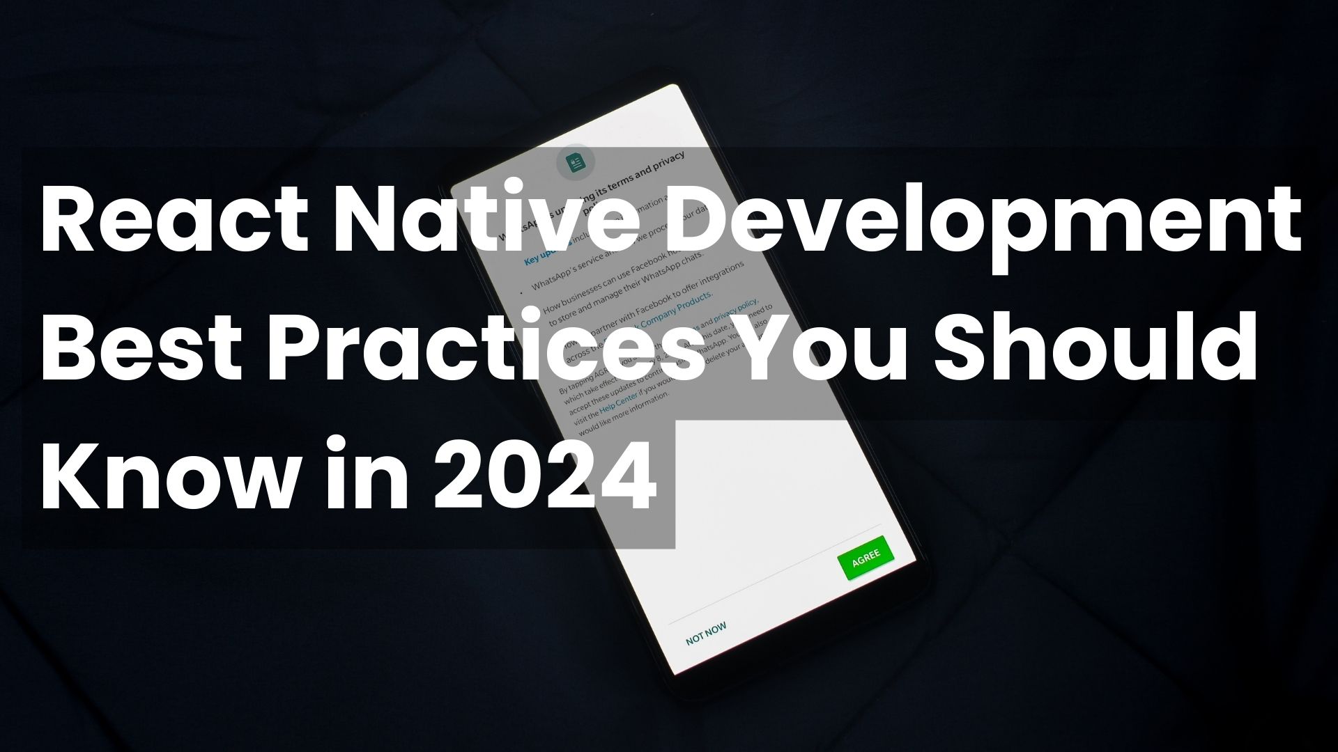 React Native Development Best Practices You Should Know in 2024