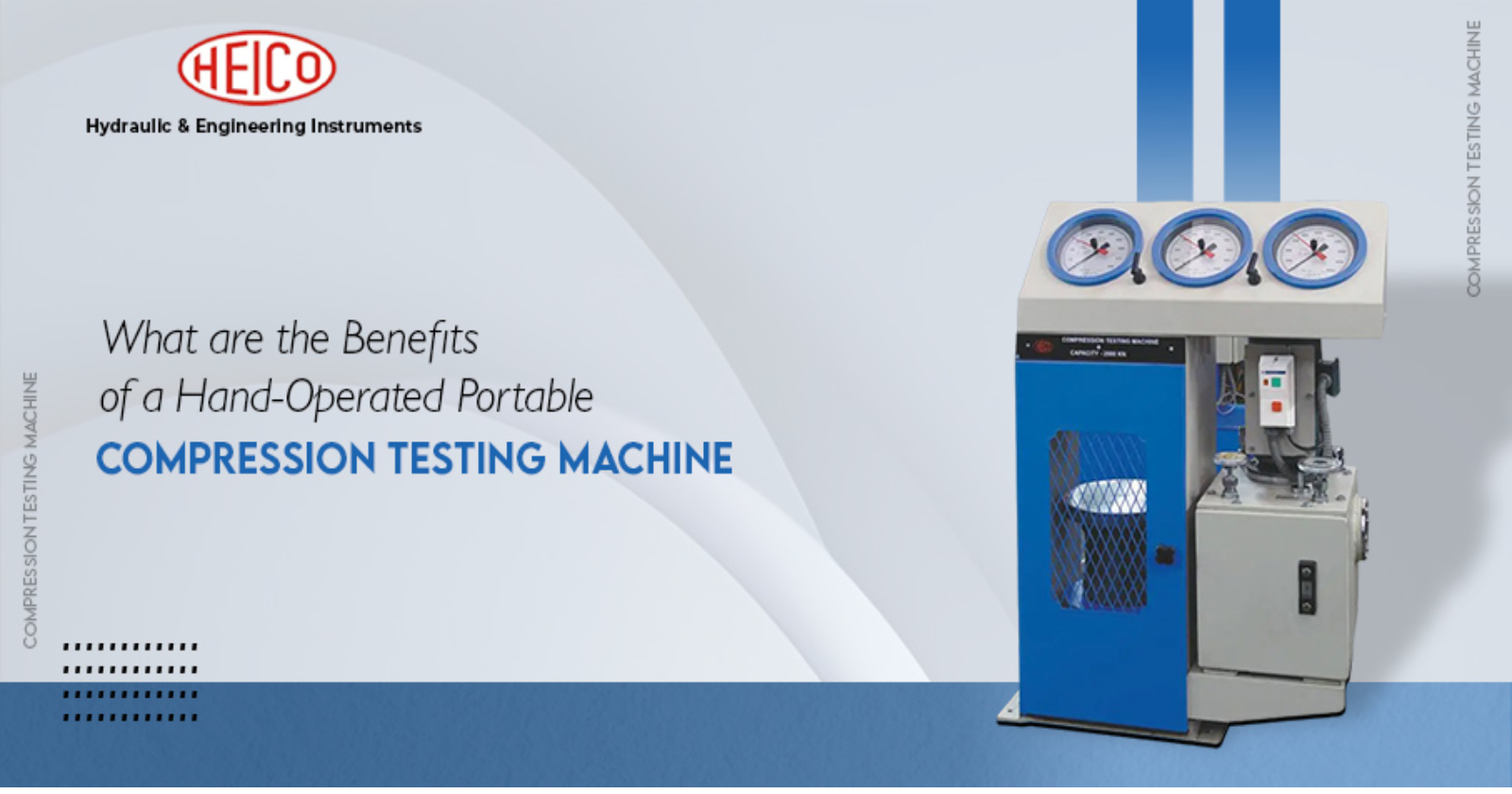 Exploring the Benefits of a Hand-Operated Portable Compression Testing Machine