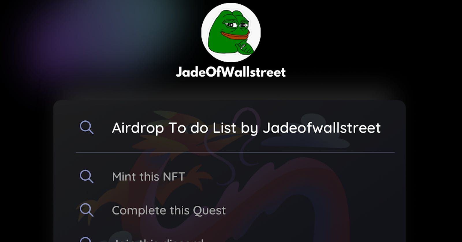 Airdrop To Do List - Part 4