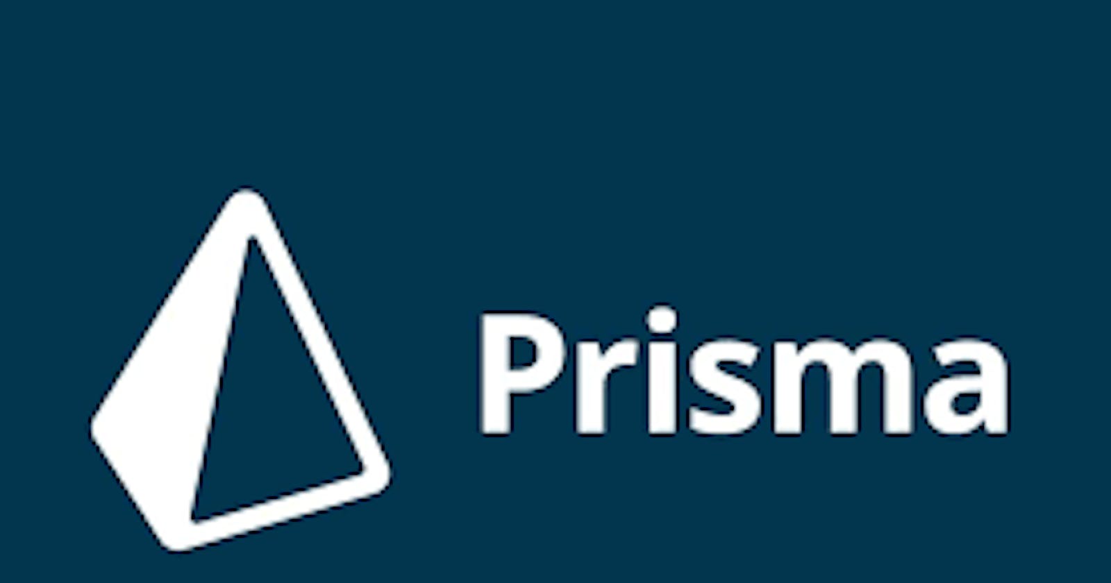 Getting started with Prisma ORM