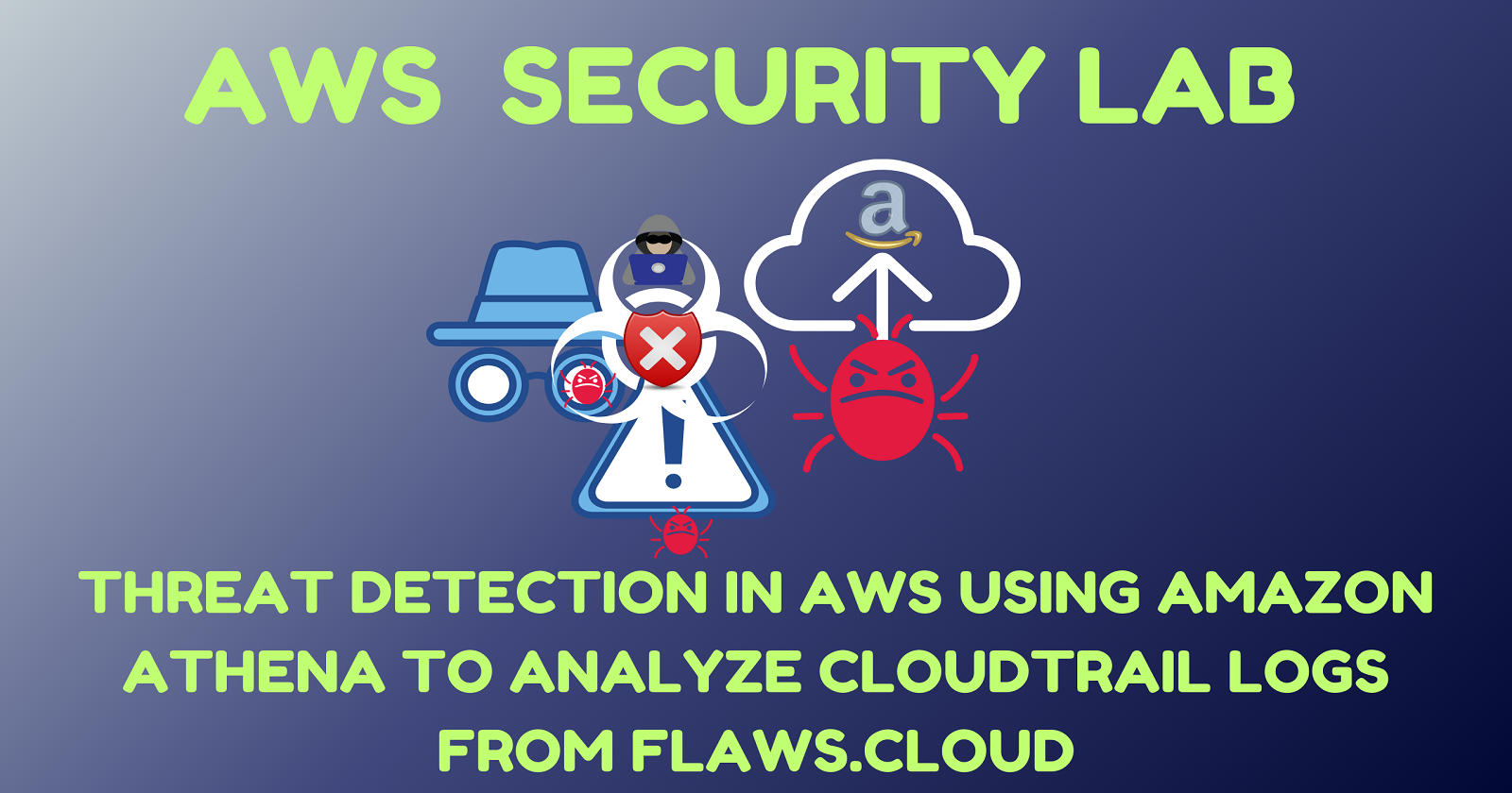 Threat detection🕵️‍♂️ in AWS using Amazon Athena Service