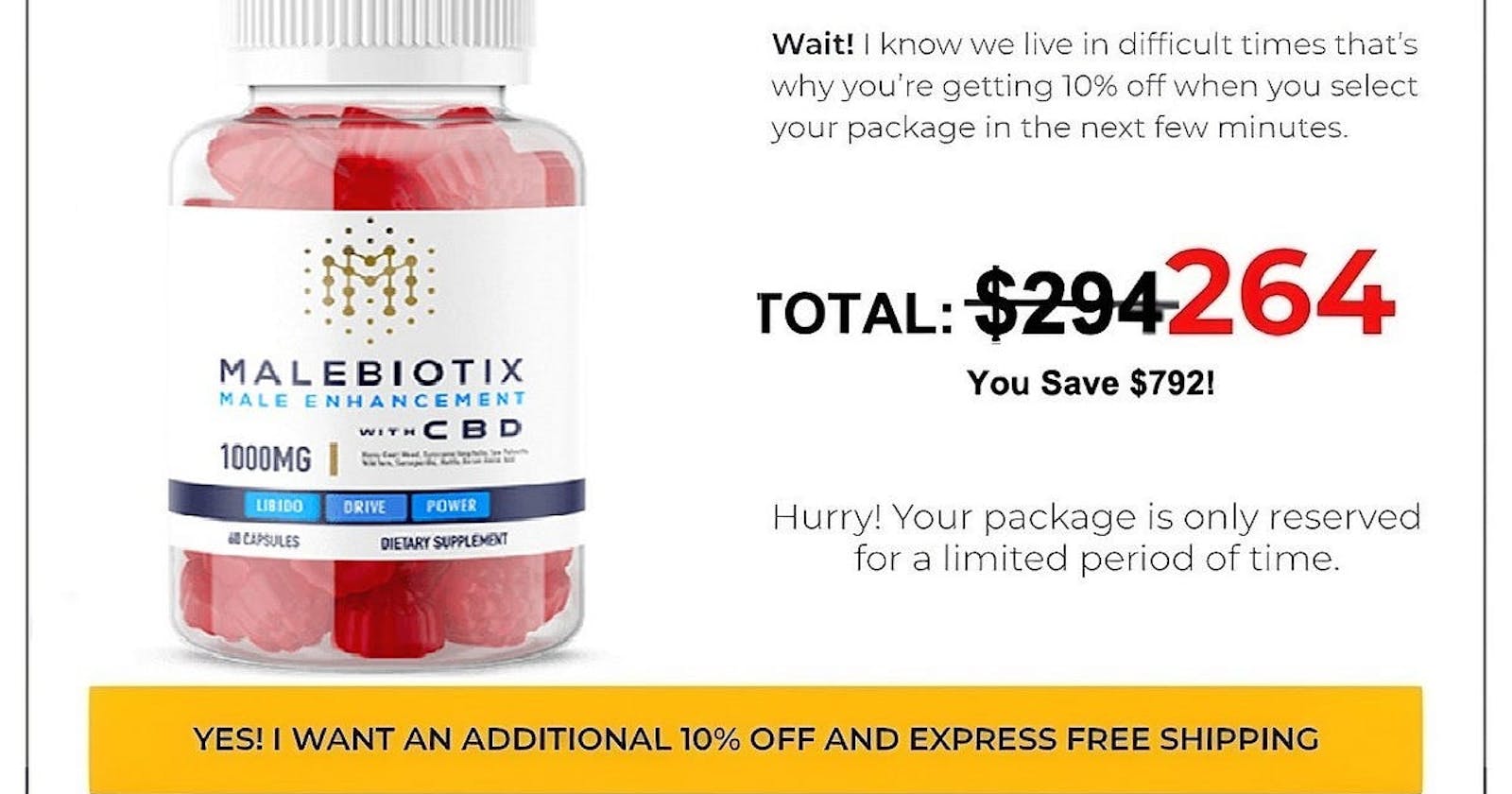 Male Biotix CBD Gummies US Review, Website, Working & Customer Feedback!