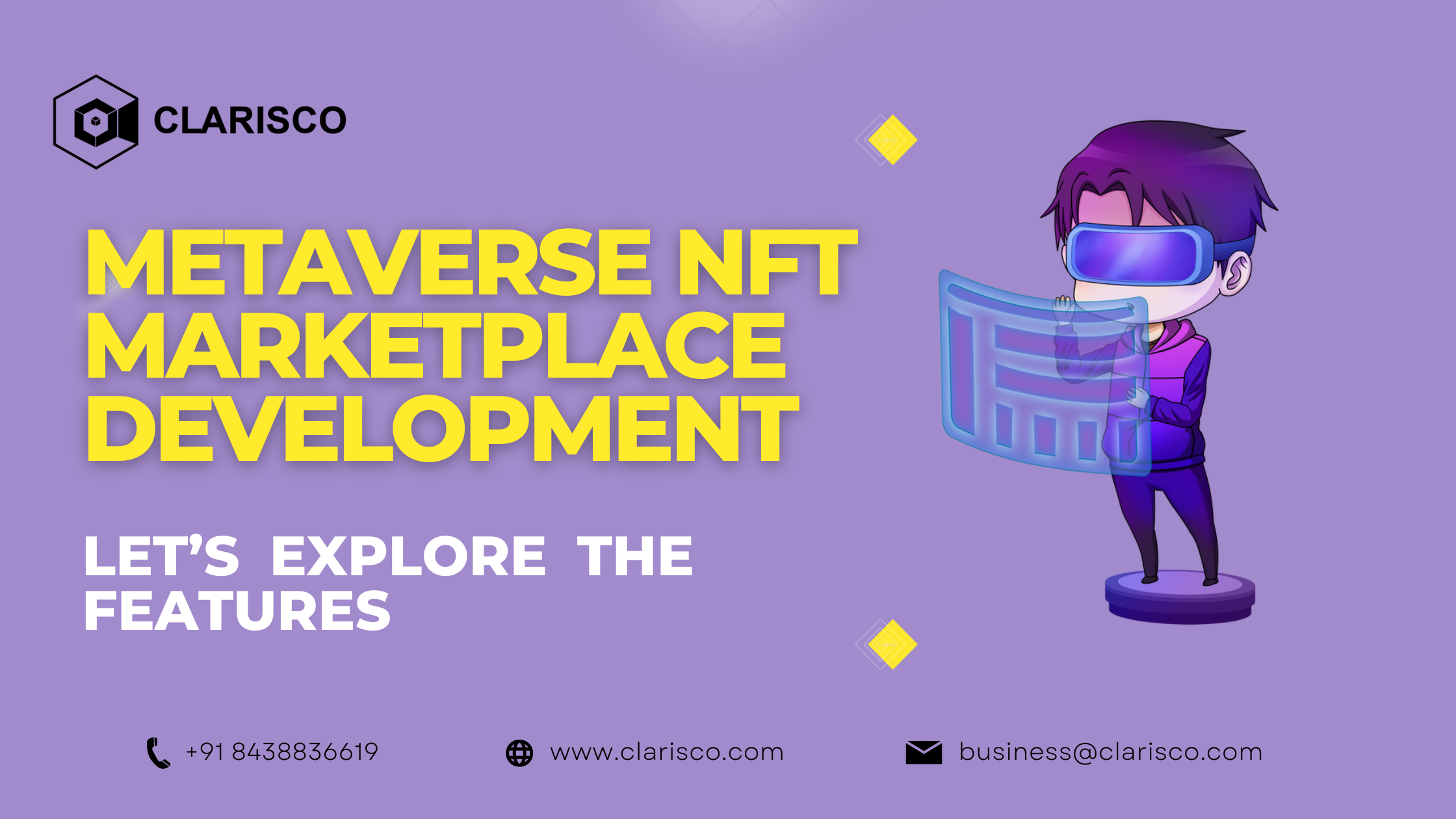 Metaverse NFT Marketplace Development - Let’s Explore the Features: