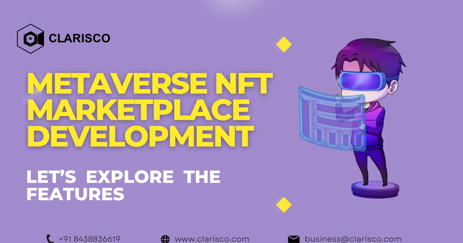 Metaverse NFT Marketplace Development - Let’s Explore the Features: