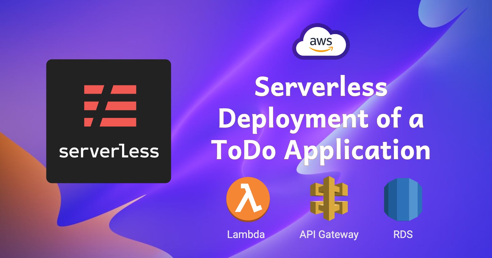 Serverless Deployment of a ToDo application