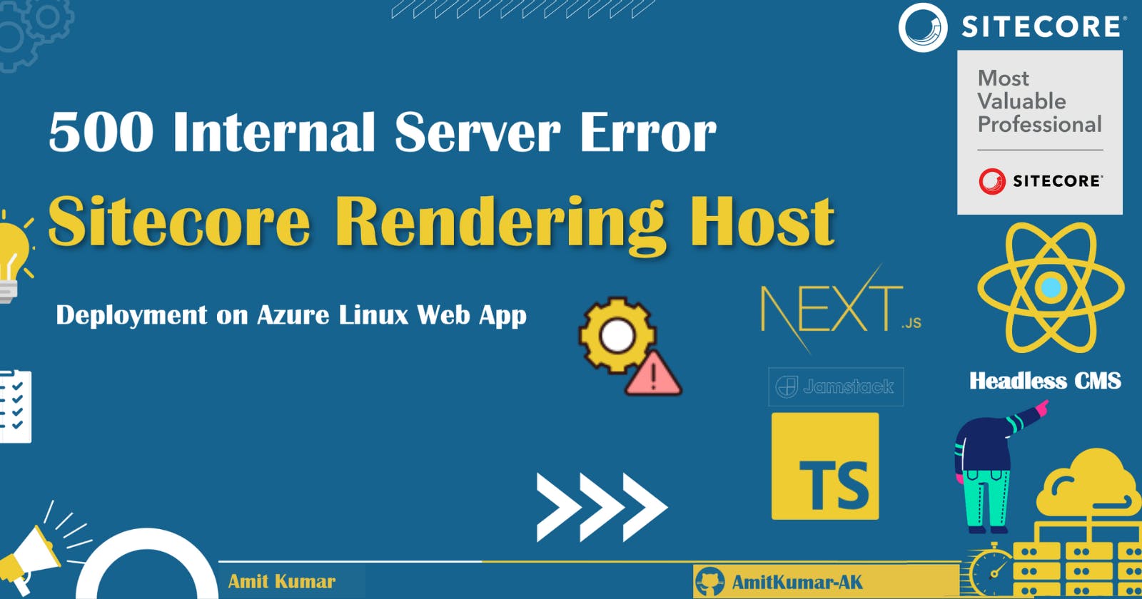 Sitecore Rendering Host on Azure Linux web app loading with error 500
