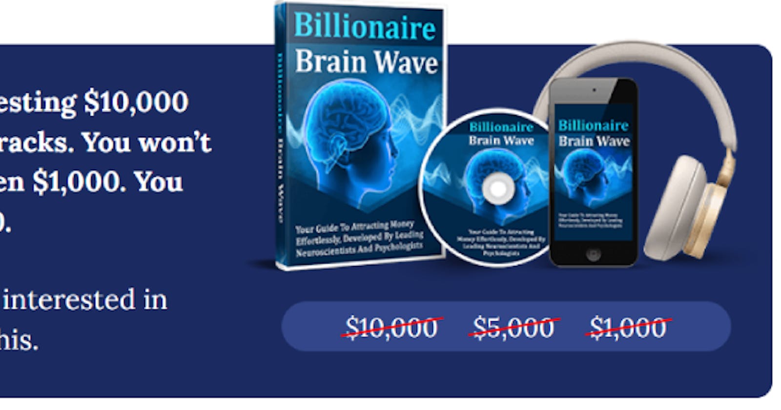 Billionaire Brain Wave Reviews [The Genius Wave 2024 Fortune] Theta Wave Frequency Audio Frequency Manifestation | Legit Scam? Read Before Buy!!