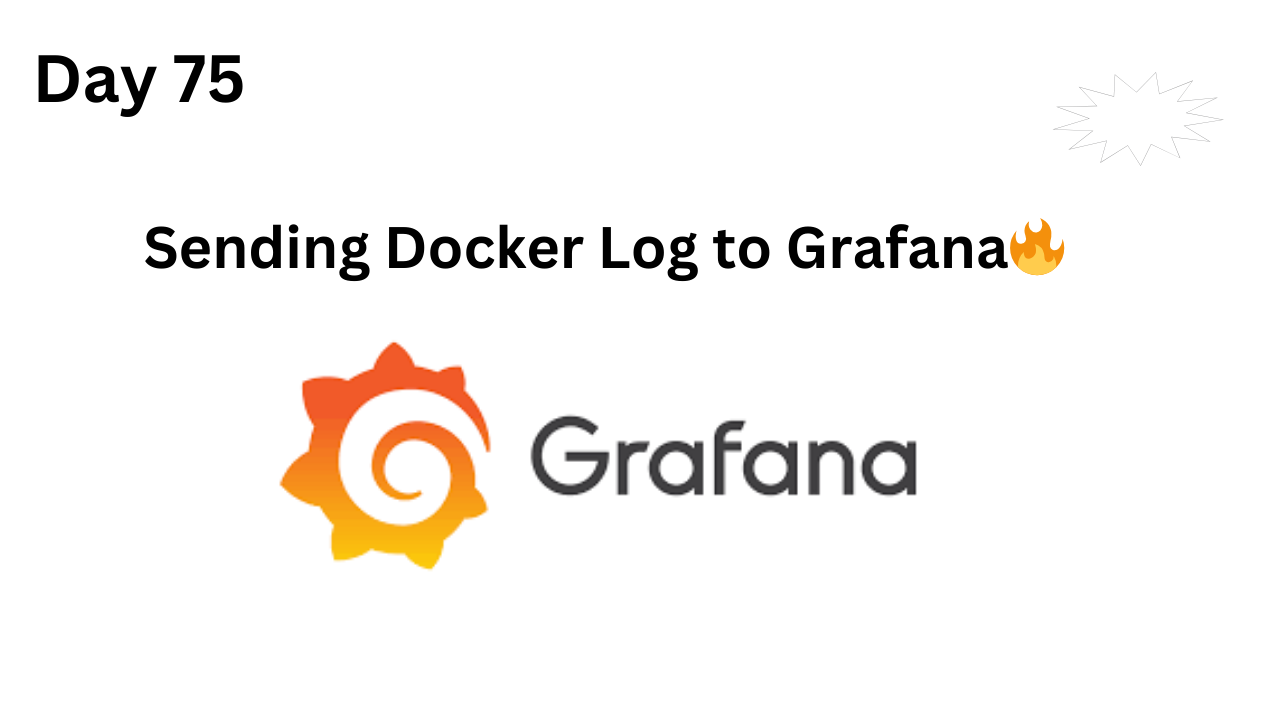 Day 75 - Sending Docker Log to Grafana