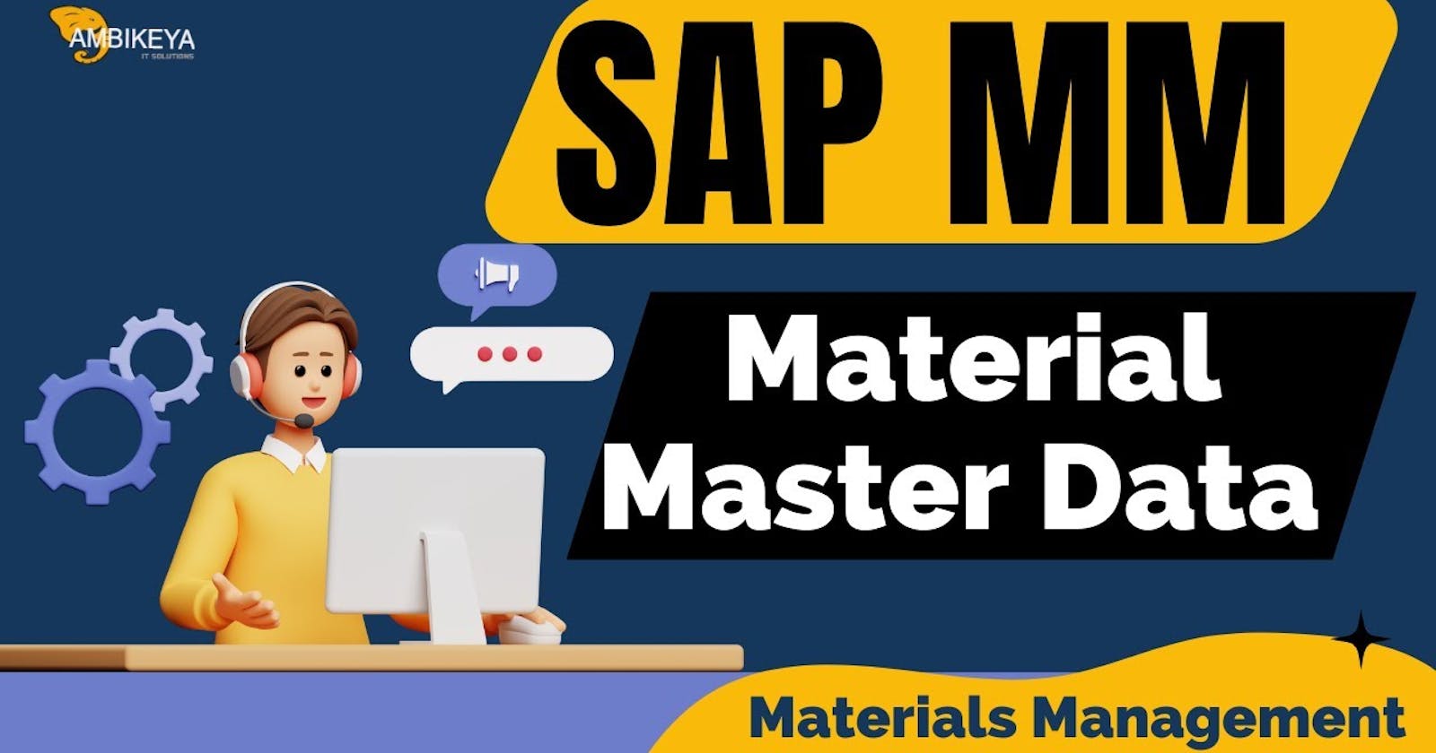 Master Data in SAP MM✅