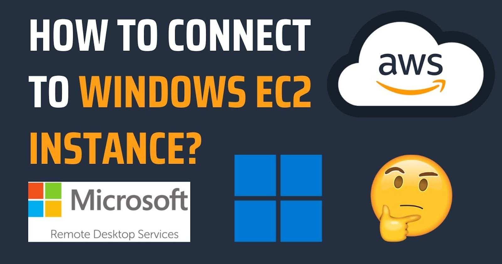 Connecting Window Local Machine to EC2 instance