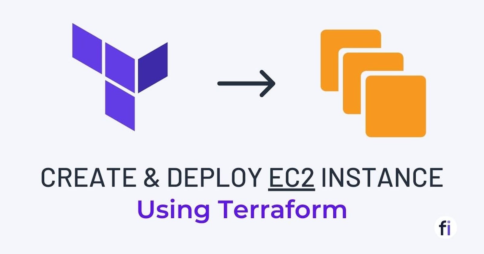 Deploy the Ec2 instances using Terraform