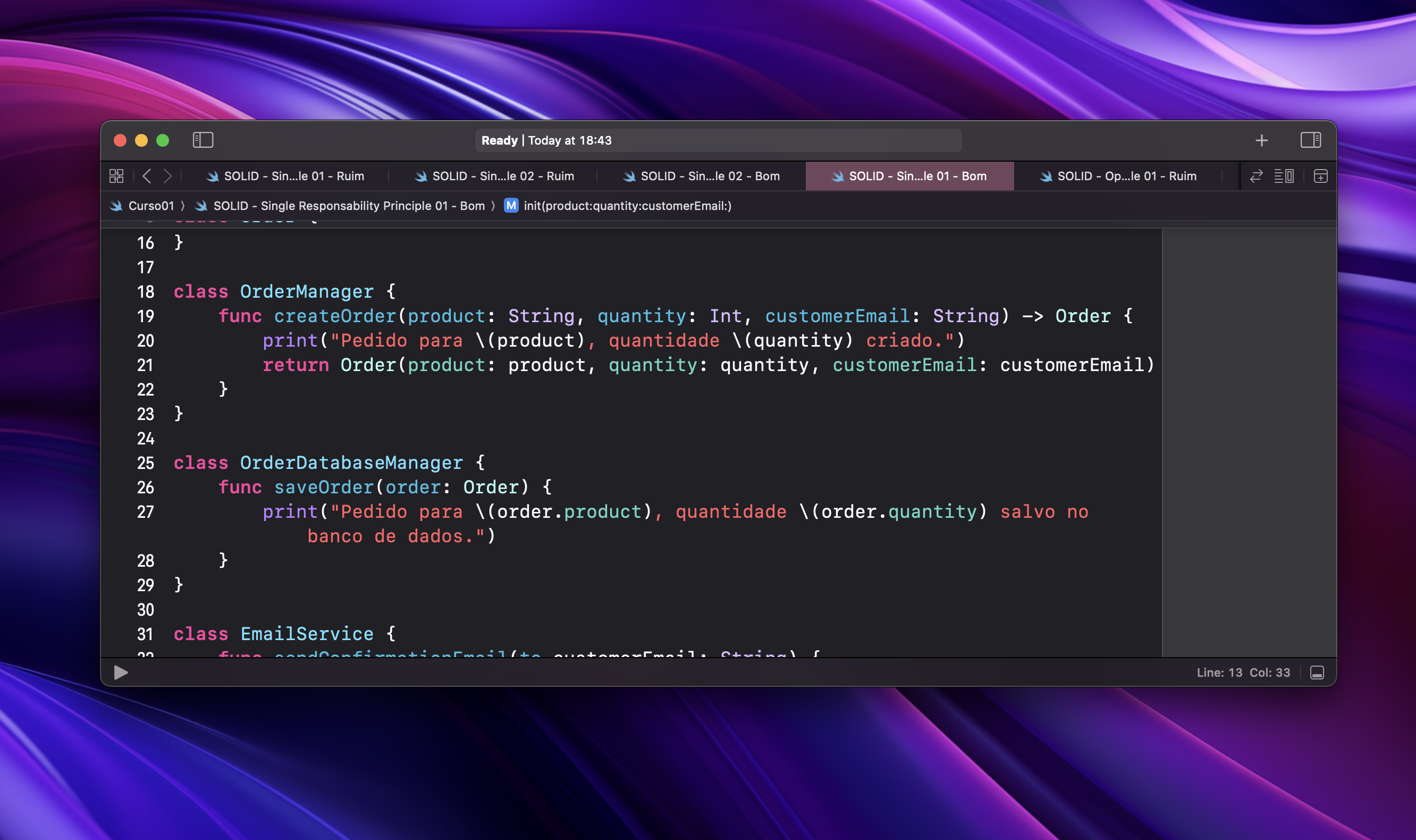 The Single Responsibility Principle (SRP) of SOLID