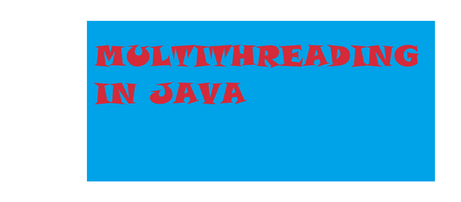 Multithreading In Java